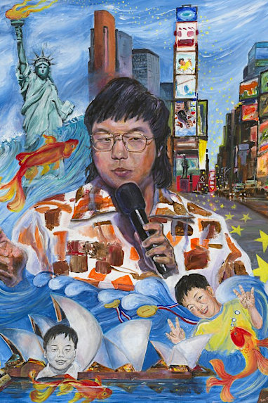 Peter Ke Heng Chen - I'm a little fish in New York (ripples of ambition)