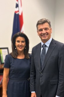 Angus Taylor and Jane Hume