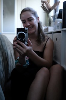 9PR: Selfie taken on Fujifilm X100VI