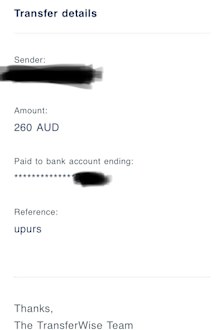 Bank statement hidden message