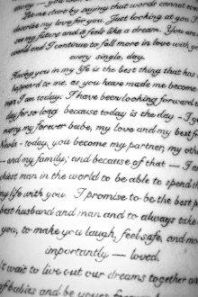 Brooklyn Beckham posted to Instagram a picture of his latest tattoo: his wedding vows to Nicola Peltz.