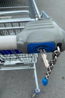 Woman's ALDI coin trolley hack goes viral.