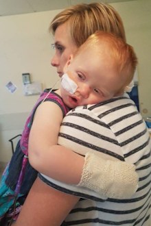 Baby Nora woke from a nap unable to move her legs