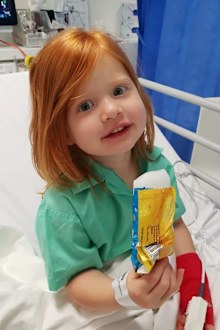 Baby Nora woke from a nap unable to move her legs