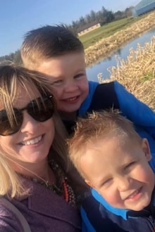 Rachel cervical cancer with children