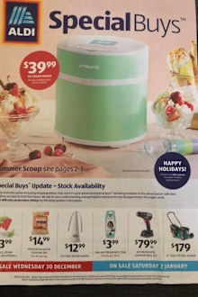 Aldi Special Buys