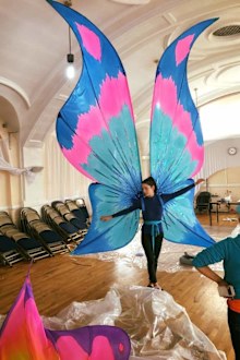Blandine Blanchard in costume