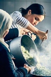 Meghan Markle pays tribute to Hubb Community Kitchen on Instagram return