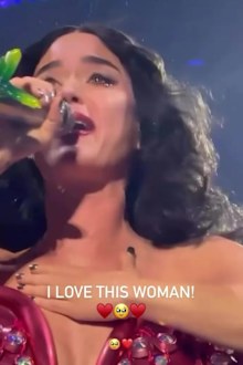 Katy Perry was in tears as she bid farewell to her tour 