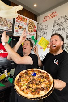 bubba pizza kangaroo topping 