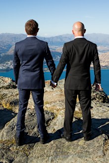 Craig Andy's suits supplied by Ron Bennett.