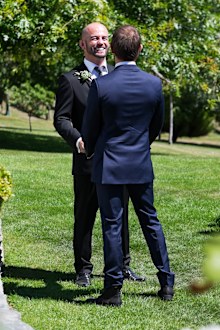 Craig Andy's suits supplied by Ron Bennett.