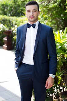 Michael's suit supplied by Ron Bennett.