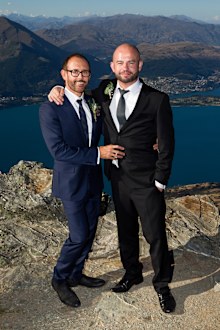 Craig Andy's suits supplied by Ron Bennett.