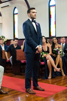 Michael's suit supplied by Ron Bennett.