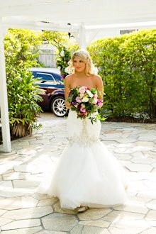 Bella's dress provided by White Lily Couture.