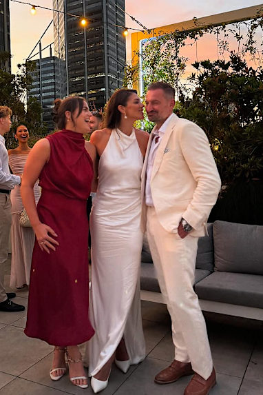 Stephanie Rice and Mark Lassey