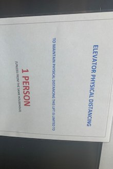 Photo in lift of restrictions