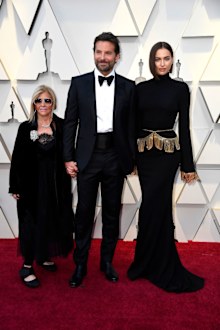 Gloria Campano, Bradley Cooper and Irina Shayk attends the 2019 Oscar's