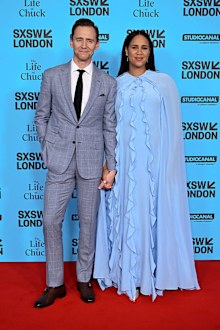 LONDON, ENGLAND - JUNE 07: Tom Hiddleston and Zawe Ashton attend the "The Life of Chuck" UK Premiere during day six of SXSW London 2025 at Barbican Centre on June 07, 2025 in London, England. (Photo by Jeff Spicer/Getty Images for SXSW London)