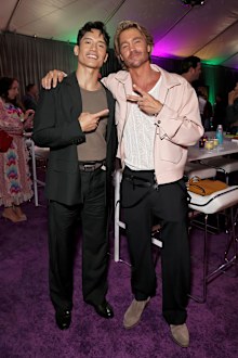 LOS ANGELES, CALIFORNIA - JULY 22: (L-R) Manny Jacinto and Chad Michael Murray attend the Freakier Friday Los Angeles Premiere at El Capitan Theatre in Los Angeles, California on July 22, 2025. (Photo by Rodin Eckenroth/Getty Images for Disney)