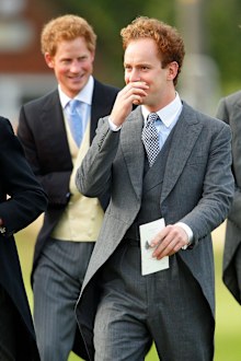 Tom Inskip and Harry in 2013.