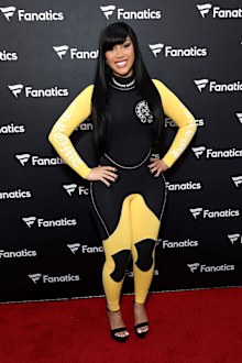 Cardi B attends the 2026 Fanatics Super Bowl Party at Pier 48 in San Francisco on February 07, 2026 in San Francisco, California.