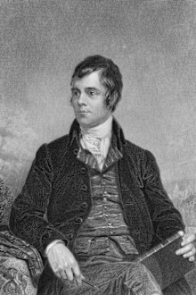 circa 1785:  Scottish poet and writer of traditional Scottish folk songs Robert Burns (1759 - 1796).  Robert Burns was born in Alloway, Ayrshire, the son of a farmer. In 1786 he published 'Poems, chiefly in the Scottish dialect' with a view to raising funds to emigrate to the West Indies. The success of the volume induced him to stay. He married Jean Armour, the mother of his children in 1788. Burns farmed at Ellisland until 1791 and also worked for the Excise Service to supplement his income. M