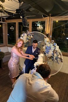 Jules and Cam's engagement party