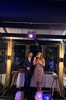 Jules and Cam's engagement party