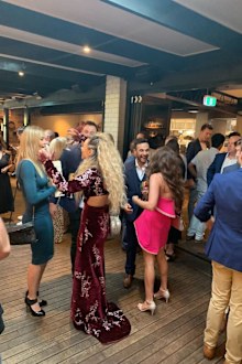 Jules and Cam's engagement party