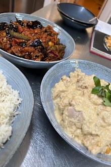 scott morrison home made chicken curry viral photo on facebook