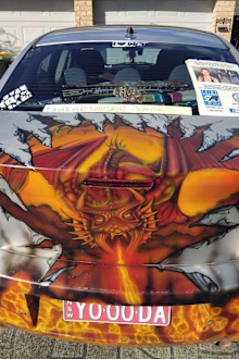 Sandi Harvey car tribute to missing daughter Leisl Smith