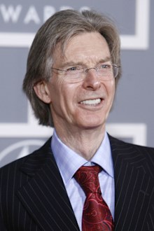 FILE - Phil Lesh of the Grateful Dead arrives for the 49th Annual Grammy Awards on Sunday, Feb. 11, 2007, in Los Angeles. Lesh, a founding member of the Grateful Dead, died Friday, Oct. 25, 2024, at age 84.  (AP Photo/Matt Sayles, File)