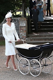 Kate Middleton princess charlotte christening 