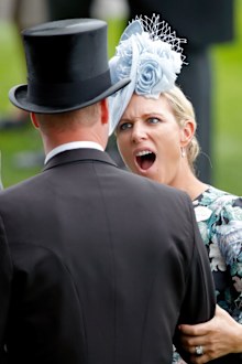 Kate Middleton, Prince William and Zara Phillips at Royal Ascot