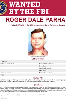 FBI wanted poster Roger Dale Parham