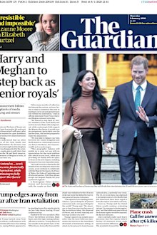 British newspapers react to Prince Harry and Meghan Markle's shock move