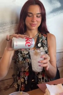 Dua Lipa puts pickles in her drink, and the world went into meltdown.