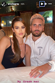 Amelia Hamlin, Scott Disick
