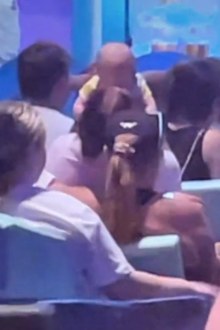 Disney World visitors stuck on ride. 