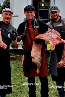 Australian butcher Brett Laws has taken out the ultimate prize in his field: first place at the annual 'meat olympics'.