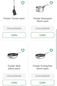 woolworths fissler cookware promotion