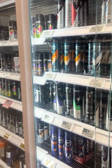 Woolworths began fitting some select stores in Queensland and New South Wales with security cabinets in 2021. (TikTok)