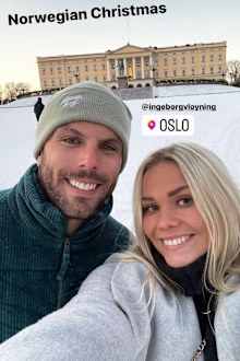 Kyle Chalmers and gf Norway
