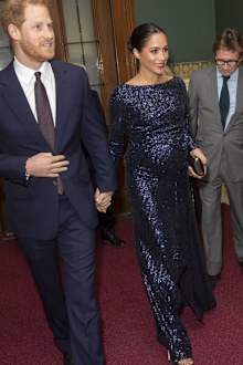 Harry and Meghan pregnant with Archie