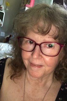 Judith Lipp poses for a selfie.