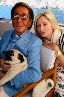 Crown Princess Marie-Chantal of Greece was one of Valentino's most loyal clients and they shared a close relationship.