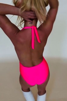 Britney Spears has previously been seen with the tattoo at the back of her neck.
