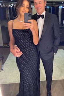 Pia Miller, Patrick Whitesell, engagement ring, photo, Oscars